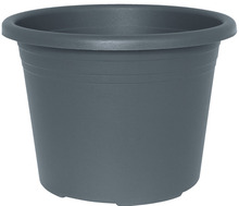 Potte Cylindro plast grå Ø45 cm